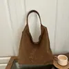 Bolso Retro con Estampado de Leopardo Escarchado para Viajes Diarios para Mujer 2025 Nueva Moda Bolso Tote Ligero Gran Capacidad Bolso de Hombro Casual