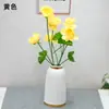 Flor de Loto Artificial de un Tallo con 5 Cabezas para Decoración de Estanques y Peceras, Accesorios Mayoristas de Lotos y Nenúfares, Flores Artificiales