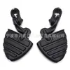 Soporte de Pedal de Motocicleta, Soporte de Montaje de Pedal de Parachoques, Adecuado para Tubos con un Diámetro de 1-1/4 pulgadas