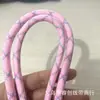 Cordão para Celular 8mm Corda Redonda de Poliéster Trançada Colorida Alça Transversal DIY Feita à Mão Guia para Animal de Estimação