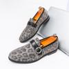 Mocassins Masculinos Transfronteiriços Tamanho Grande Verão Novos Slip-On Masculinos Casuais Sapatos de Couro Moda Retro Tendência Sapatos Preguiçosos