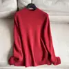 2026 Lã Vintage Versátil Gola Alta Meia Malha Suéter de Lã Novo Camisa Base para Mulheres Atacado H01AS603