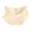 Calcinha feminina de algodão puro jacquard respirável, justa ao corpo, com fenda alta, 10A antibacteriana, toda em algodão, entrepernas estendido, fio dental triângulo sem costura