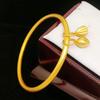 Pulsera de arena dorada vietnamita dos Shihuan chapada en oro latón pulsera de loto celebridad de internet Libro Rojo pequeño mismo estilo joyería al por mayor