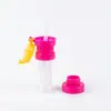 En Stock Entrega Rápida Botella de Agua Mineral con Popote Adaptador de Tapa Gadget Portátil 3 en 1 para Beber Tapa de Conversión para Boca de Botella