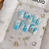 Estrela-do-mar Pérola Arte para Unhas Joia de Diamante Novo Estilo Oceano Golfinho Estéreo Cauda de Sereia DIY Liga de Zinco Acessórios para Arte de Unhas