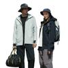 Jaqueta forrada de lã Soft Shell Outdoor de três provas Four Seasons Jaqueta de cor sólida personalizável para casal Casual Commuter Sportswear