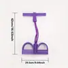 Pedal extrator engrossado quatro tubos emagrecimento barriga sit-up dispositivo fitness feminino yoga equipamento exercício em casa corda