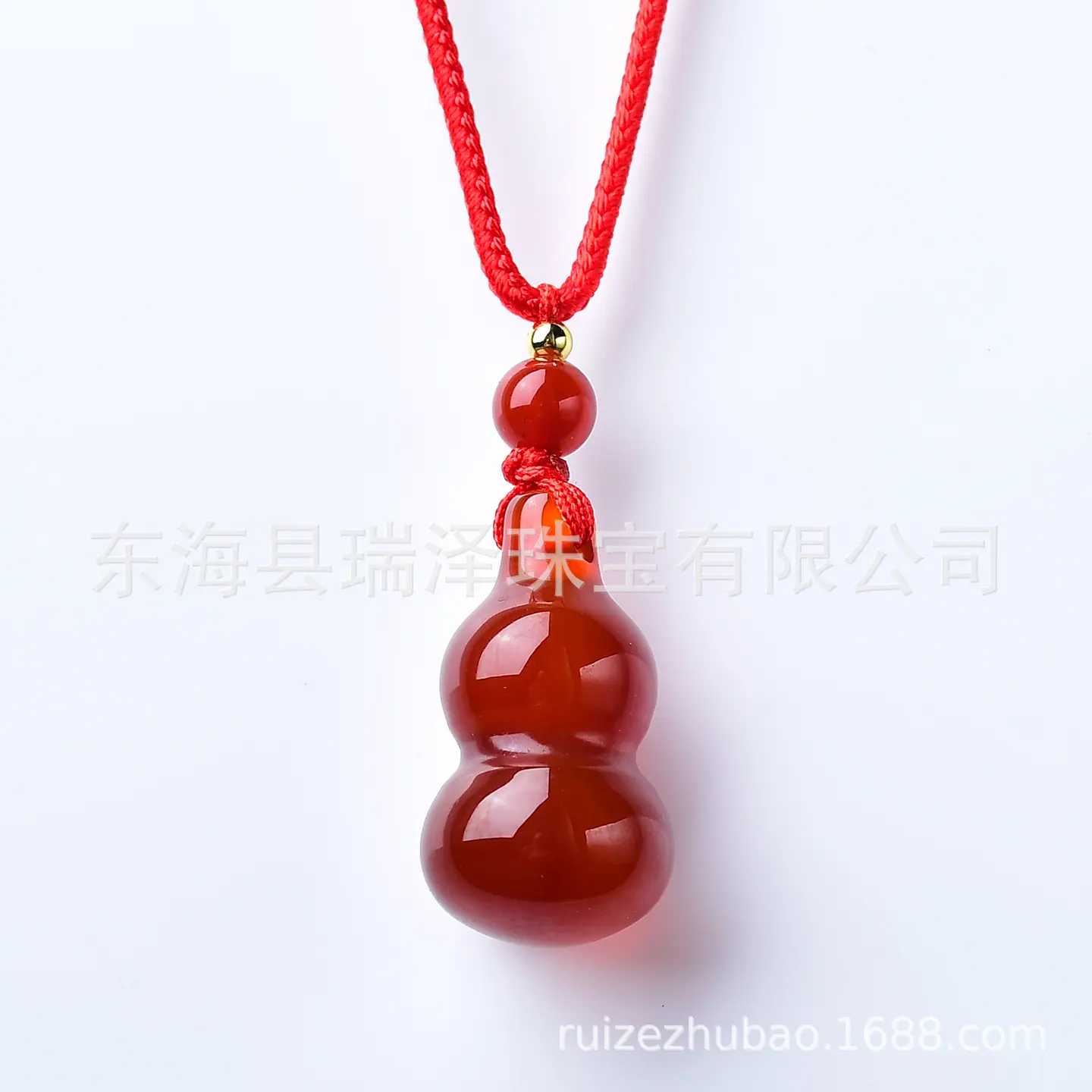 玛瑙葫芦吊坠