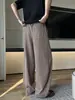 2026 HK26326 Plus Terciopelo Interior Plus Terciopelo Aspecto Lino Pantalones Pierna Curva M-5XL HK26946-Especial P25