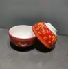Cuenco de Cerámica China con Color Bajo Esmalte para Ofrendas 3.6 Cuenco de Borde Recto para Ofrecer a los Dioses Adorando a los Dioses Cuenco Pequeño Mini Cuenco Pequeño para Té Plato para Salsas