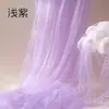 Decoración de Fondo de Techo de Boda de Gasa Arcoíris, Accesorios de Malla para Cumpleaños, Día del Niño