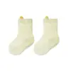 Calcetines para Bebé Spruce, Calcetines Transpirables de Malla para Bebé hasta la Pantorrilla, Calcetines Infantiles de Algodón Peinado sin Costuras con Orejitas, Clase a