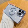 Adecuado para iPhone 17 Funda para Teléfono Galvanizada, Succión Magnética Transparente, Película Protectora para Lente de Cobertura Total para Apple 16 Pro Max, 15 Funda Protectora