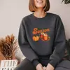 Sudadera de Cuello Redondo de Comercio Exterior Transfronterizo con Estampado de Café de Calabaza, Artículo de Venta al por Mayor de la Lista de Deseos de Amazon, Producto de Temu