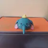 Adornos Lindos de Dibujos Animados Tridimensionales de Goma Suave para Pantalla de Control Central de Coche, Escritorio, Mesa Pequeña, Manillar de Motocicleta