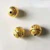 [You Mo] Contas Foscas Banhadas a Prata Dourada em Latão Contas de Areia Flash Contas Espaçadoras Estrela Lua Bodhi Acessórios DIY