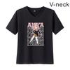 Platos casa de juegos SPYFAMILY estampado de animación verano cuello en V manga corta camiseta de pareja sudadera anime