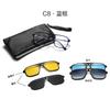 Lentes Magnéticos Miopía Bearmer Pesca Conducción Especial Cuatro en Uno Doble Varilla Gafas de Sol de Moda Gafas de Sol para Hombre