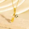 Colar Cruzado Novo Estilo Luxo Leve Esmalte Gota Diamante Cravejado Coração Futebol Flor Nicho Alto Padrão Versátil Corrente para Suéter DIY