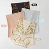 Ropa interior de encaje sexy de cintura alta para mujer, que aprieta el abdomen y levanta los glúteos, sin costuras en los glúteos, transpirable, fina, talla grande para mujer, para prevenir la exposición