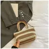 Bolsa de Compras de Mano Hueca de Moda Casual Simple Nueva 2025 Bolso Tote de Hombro Único para Mujer para el Trayecto Diario