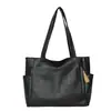 Bolso Bandolera de Cuero Suave Retro con Múltiples Bolsillos Modelo Nuevo 2026 Simple Versátil Gran Capacidad Bolso de PU Bolso de Hombro Casual para Mujer