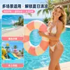 Flotador Retro Transfronterizo, Flotador de PVC Engrosado, Flotador Rayado, Salvavidas Infantil, Flotador para Brazos de Adulto