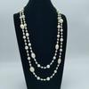 Cadena de Suéter Versátil Collar de Perlas para Mujer, Versátil y Elegante, Adecuado para Primavera, Otoño e Invierno, Simple y Sofisticado, Sensación de Alta Gama, Venta Directa de Fábrica