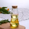 Vaso Medidor de Cocina Langhao Botella de Aceite para Uso Doméstico, Botella de Aceite y Vinagre de Alto Borosilicato con Recipiente Sellado para Salsa de Soja para Uso Doméstico