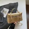 Bolsa Transversal Coreana de Nicho para Mulheres, Bolsa de Ombro Casual Versátil, Bolsa Saco Retro Simples da Moda para o Dia a Dia