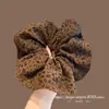 Scrunchie Grande Simple Estilo Coreano 2025 Nuevo para Moño, Goma para el Pelo con Flor, Accesorio para el Cabello, Nueva Colección