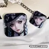Crachá personalizado de dupla pisca com formato especial, crachá quadrado, produtos culturais e criativos bidimensionais, personalização de mercadorias de anime e celebridades