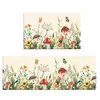 Alfombrillas Absorbentes para Puerta de Cocina Transfronterizas para el Hogar Juego de Dos Piezas de Alfombrillas Alfombrillas para Puerta de Cocina Alfombrillas para Baño Alfombrillas Antideslizantes