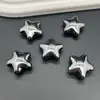 Pulsera Estilo Flor de Estrella Roja con Cuentas de Estrella de Cinco Puntas Cadena para Celular DIY Cuerda para el Cabello Bolígrafo con Cuentas Accesorios de Joyería Material