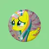 Insignias de Merchandising de My Little Pony: Broches Láser Hechos por Fans de Pinkie Pie, Rainbow Dash, Rarity, Twilight Sparkle, Fluttershy al por Mayor