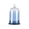Cubierta de Vidrio para Aromaterapia sin Fuego Aceite Esencial Piedra de Cristal Taza de Vela de Vidrio Piedra Difusora Portavelas de Vidrio Cubierta de Vidrio Hogar