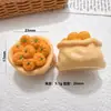 Micro Paisagem Criativa Simulação Pequena Bolsa de Papelão Laranja Brinquedo Alimentício Casa de Bonecas DIY Acessórios Decorativos Mini Pequenos Enfeites