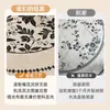 Alfombra redonda retro Dajiang para sala de estar del hogar, resistente a las manchas, fácil de mantener, sensación de alta gama, adecuada para dormitorio, tocador y alfombra de noche