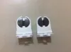T5T8 Suporte de Luz para Grade Base de Luz Suporte de Lâmpada Fluorescente Cabeça de Lâmpada G13/G5 Acessórios de Fixação de Pé de Lâmpada Rotativo com Mola Antigo