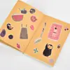 Set de Pegatinas para Diario, Pegatinas Washi Artísticas y Lindas, Material de Verano para Bodas y Viajes, Pegatinas Decorativas, Artículo Popular de Celebridad de Internet