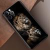 Funda para iPhone 15 con diseño de animal, león, tigre y bestia. ...