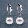 Pendientes de hebilla de tremella de temperamento Weihua para mujer, pendientes de perla de vidrio, pendientes de flor de coche, fabricantes de pendientes, venta al por mayor, generación