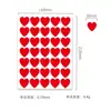 Pegatinas Decorativas de Corazón de Recompensa para Niños, Coloridas, Escribibles, Sobres de Regalo para el Día de San Valentín, Tarjetas de Felicitación, Etiquetas Autoadhesivas