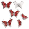Accesorios para Joyería DIY Hebilla Magnética de Llave Mariposa Hebilla de Conexión para Pulsera y Collar Hebilla Magnética Hebilla de Eslabón de Cadena de Cola W423