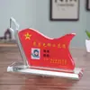 Punto de venta al por mayor de fábrica tarjeta de miembro de partido Vanguardia Post tarjeta de mesa escritorio construcción de equipo de fiesta letrero de escritorio tarjeta postal de demostración de miembro de partido ceremonia