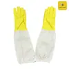 Ferramentas de Apicultura Luvas Anti-Abelha Luvas de Pele de Ovelha terno Luvas de Lona de Couro Branco Luvas de Pele de Ovelha Luvas de Couro Amarelo Luvas de Couro PU