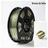 Filamento Pla Rosa Vermelho Seda 1.75mm Material Puro Filamento de Impressão 3D para Impressora Tuozhu, Naturalmente Degradável