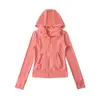 Sudadera con capucha ajustada protectora del sol, top de yoga, chaqueta tipo cárdigan + Pantalones rectos de cintura alta con cordón, conjunto deportivo