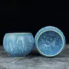 Variación de Horno Taza Individual Jianzhan Taza de Té Huevo de Dragón Grande Taza de Cerámica Tenmoku Esmalte Cuenco de Té Taza de Maestro Taza de los Cinco Elementos Juego de Té